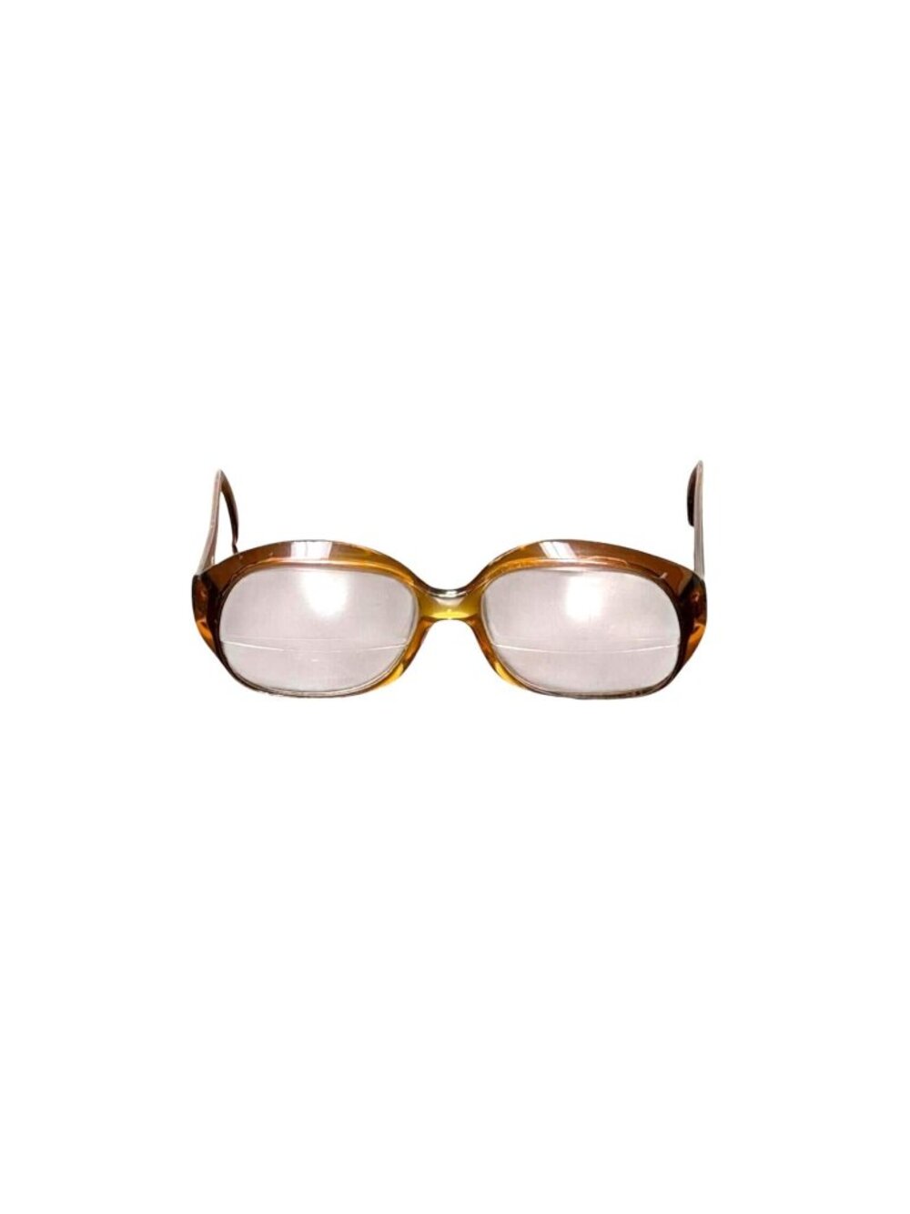 1970s Playboy 1024 Eyeglasses Frame Germany Honey Amber color